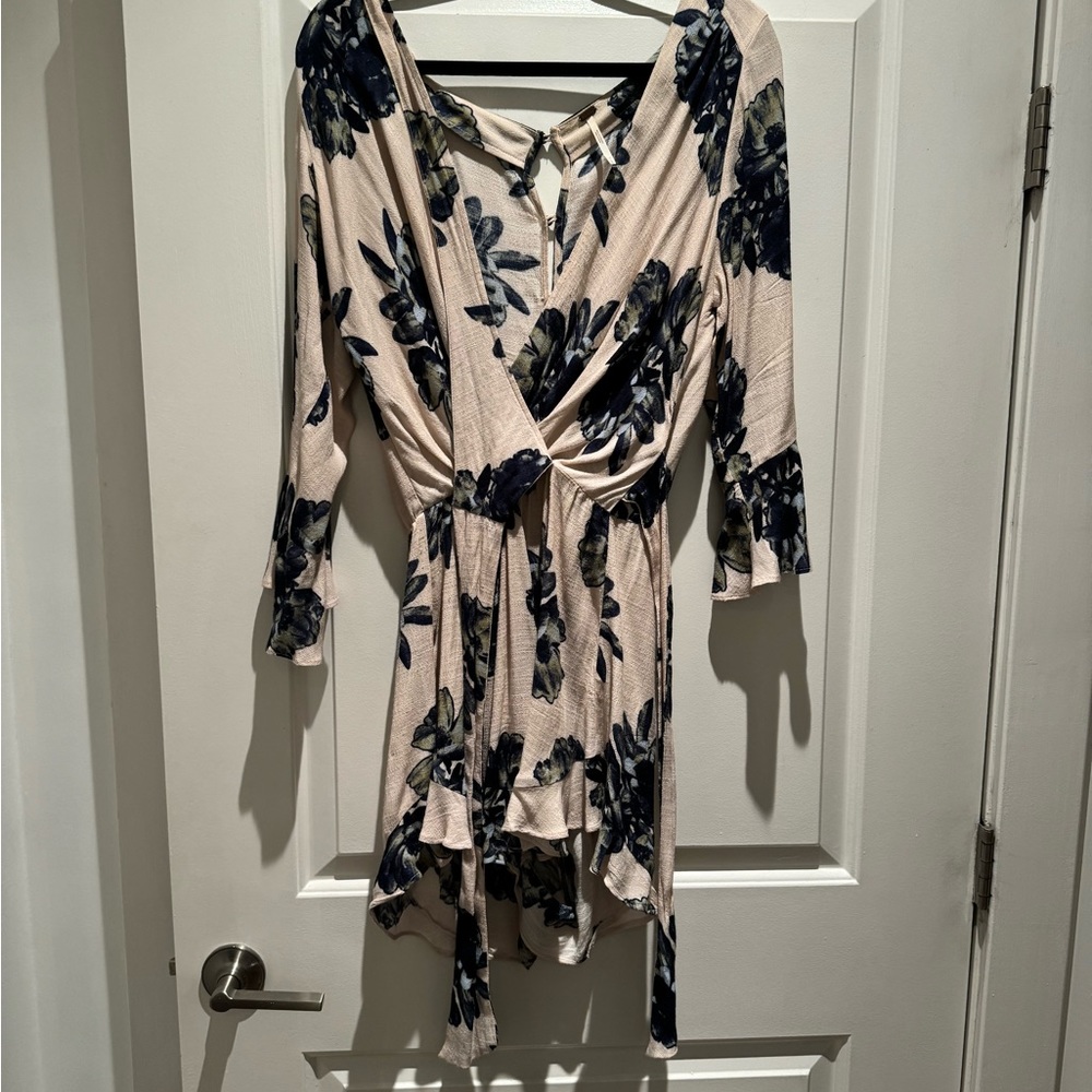 Free people belted romper